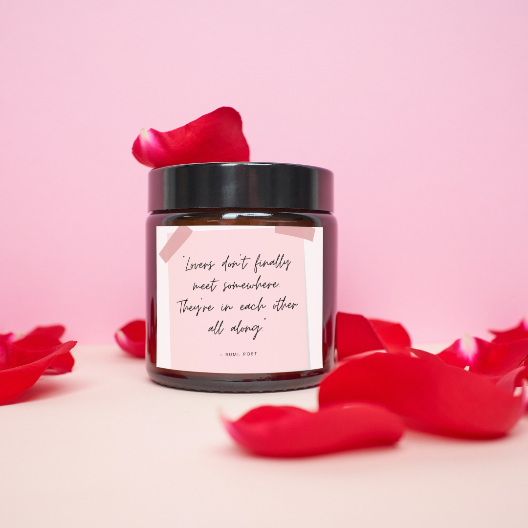 Candle for Valentine's Day