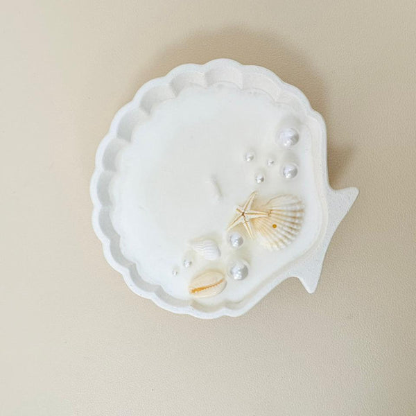 Seashell Candle
