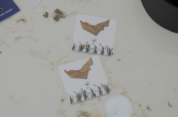 oud UAE map out inspired by national unity ,symbolizing pride and heritage .