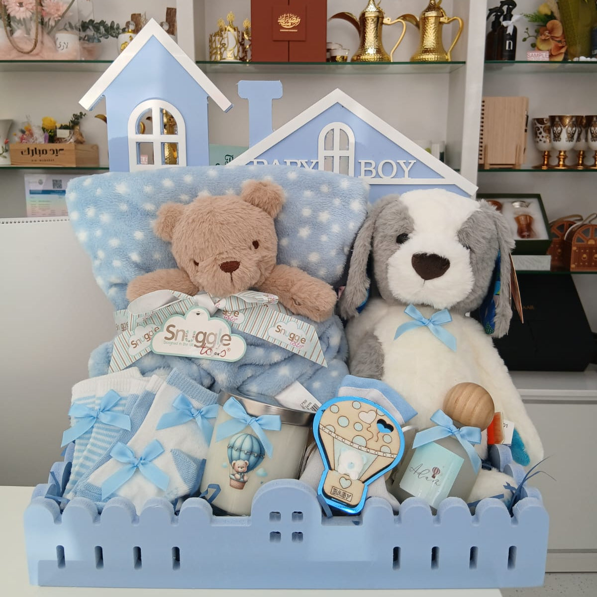 Baby Boy Luxury Gift Basket