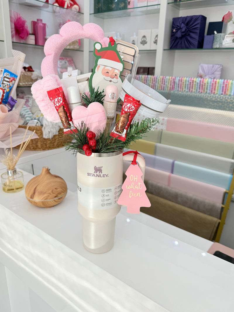 Pink Holiday Beauty Cup Gift