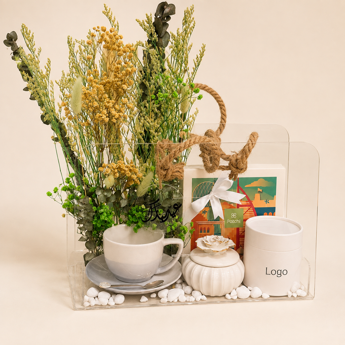 Luxury Acrylic Gift Basket