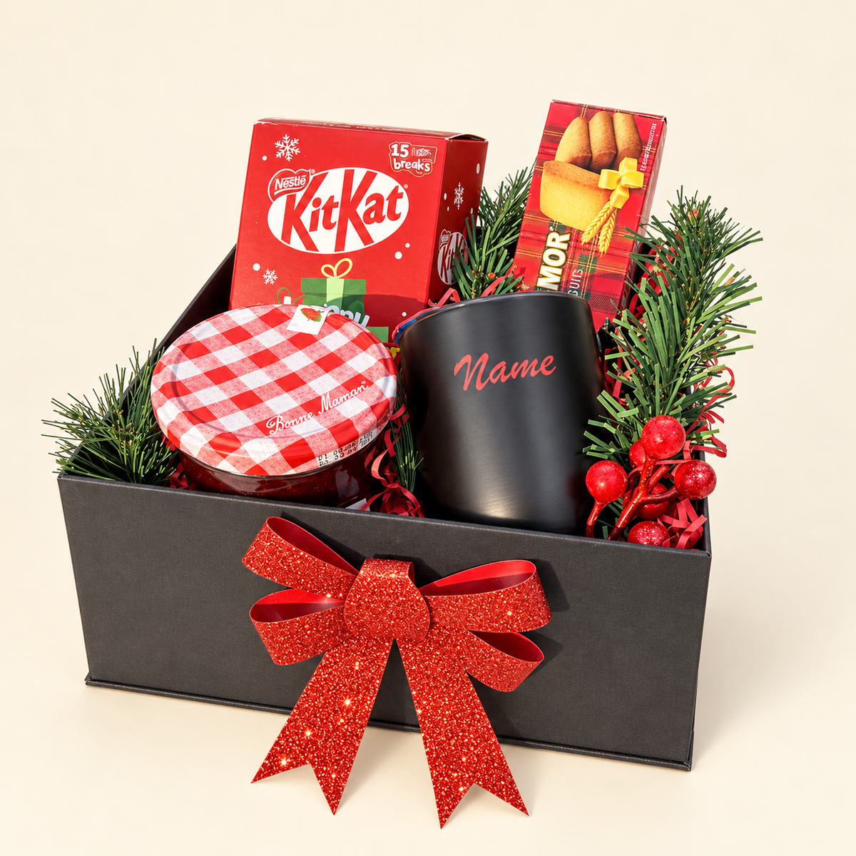 Christmas Deluxe Snack & Mug Gift Set
