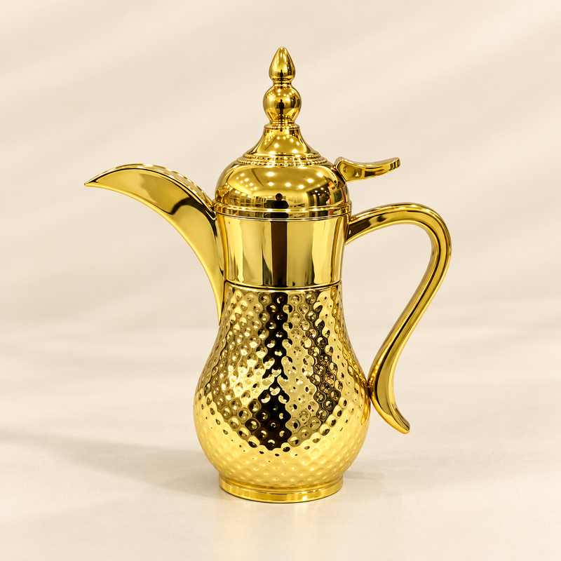 Emaratie Box Traditional Coffee Set | Arabic Dallah, Dates & Dual Cups