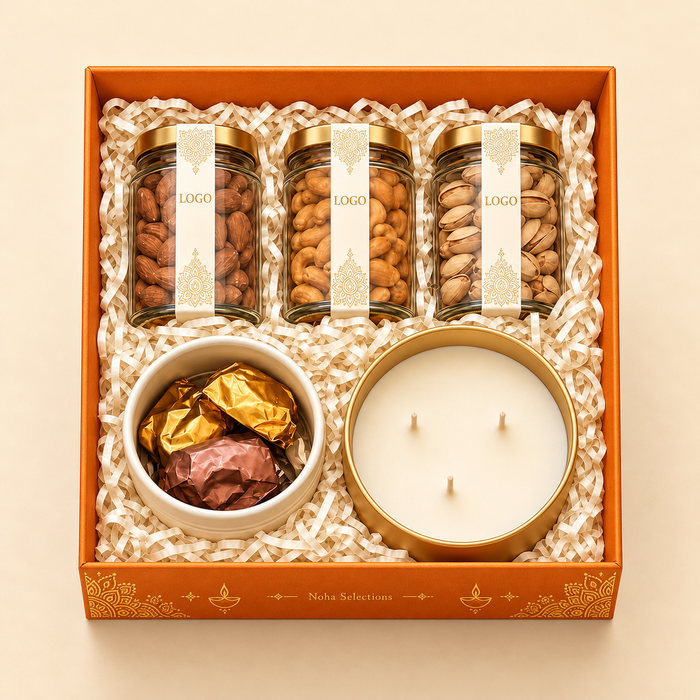 Saffron Dry Fruit Diwali Hamper