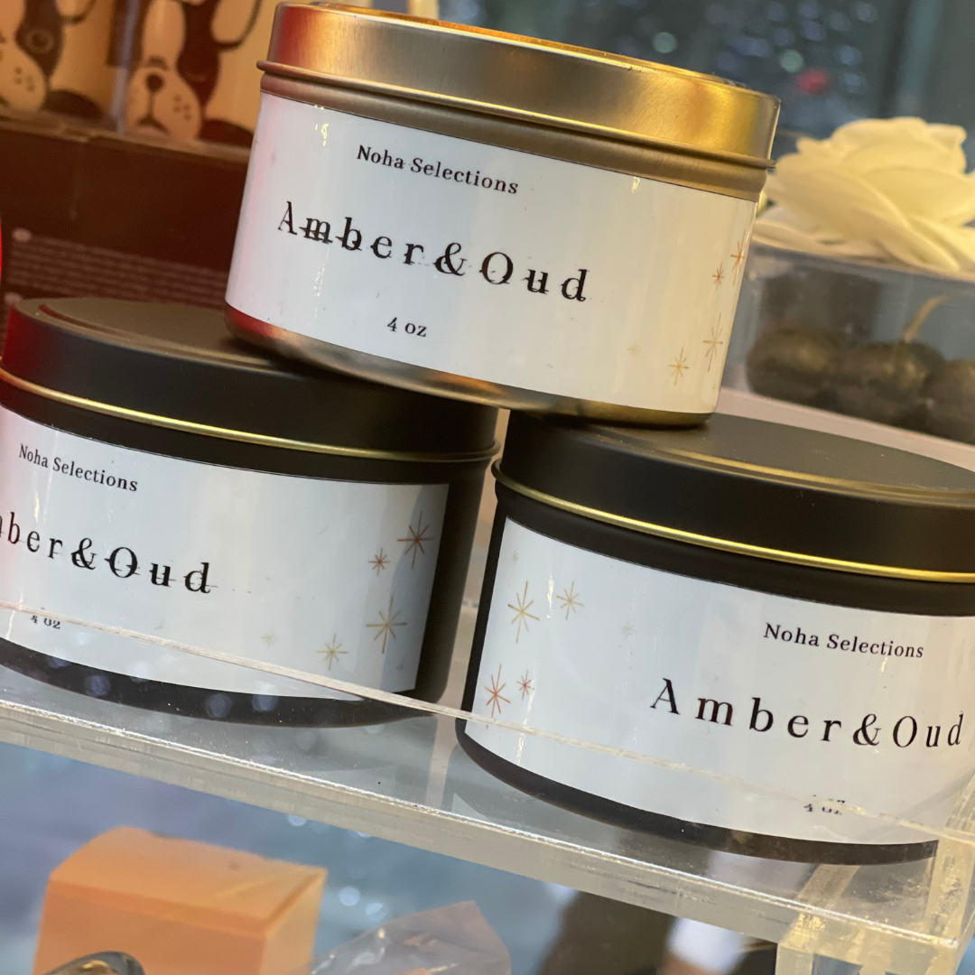 Candle Amber and Oud